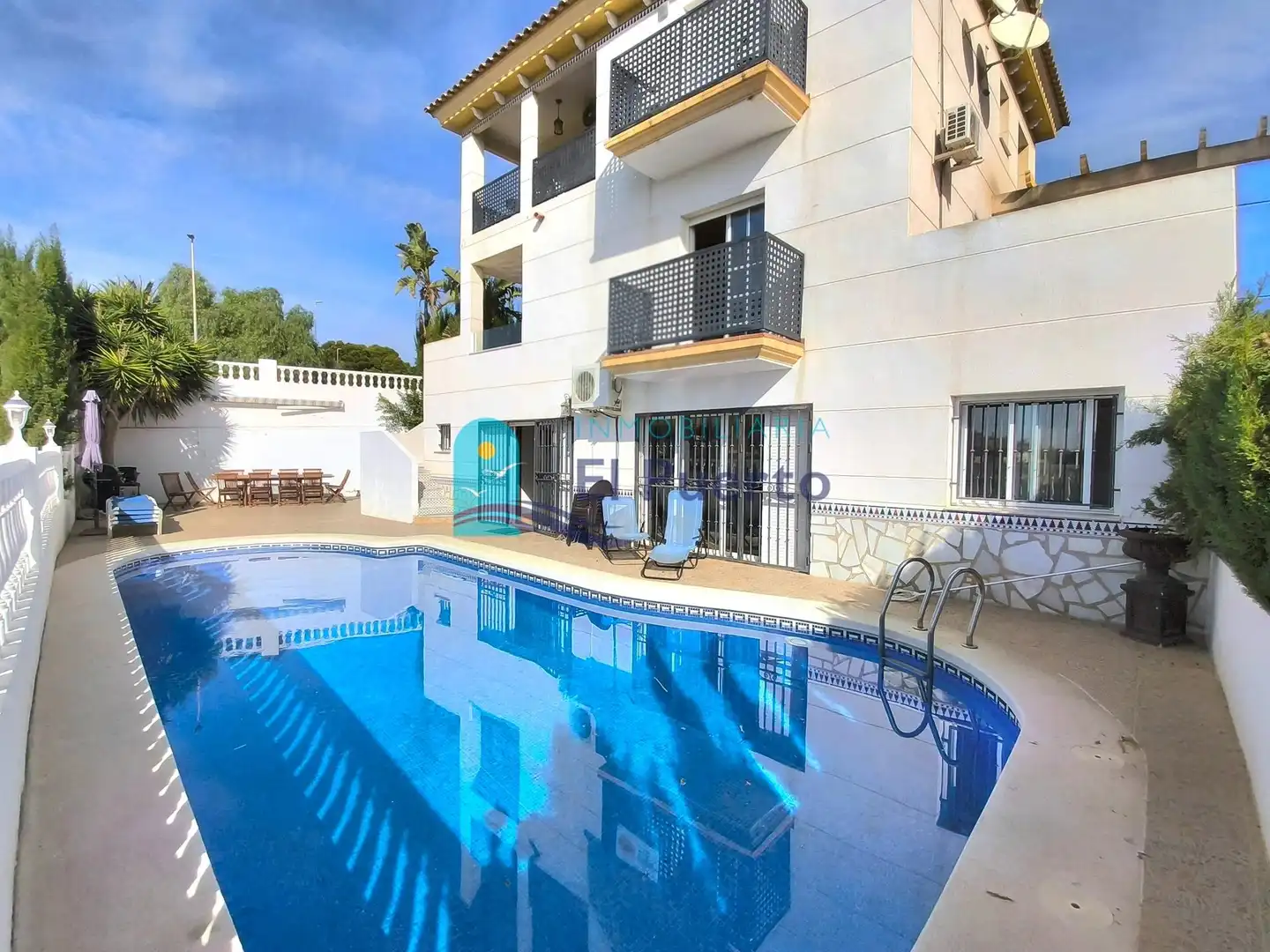 Piscina de Casa o chalet en venta en Mazarrón con Aire acondicionado, Jardín privado y Terraza