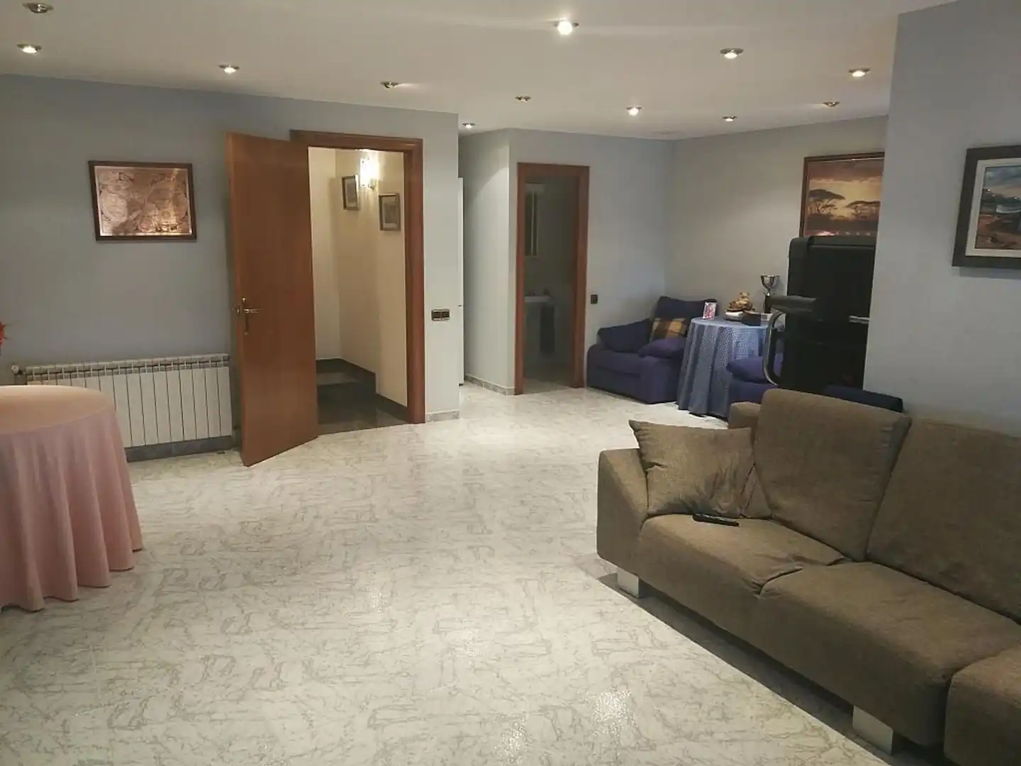 Sala d'estar de Casa o xalet en venda en Caldes de Montbui amb Traster