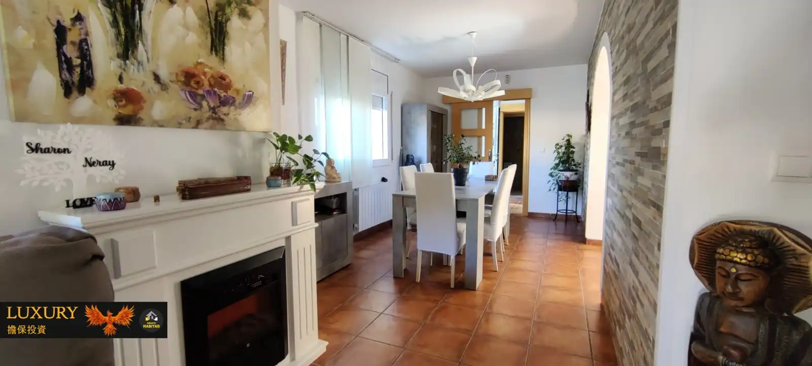 Comedor de Casa o chalet en venta en Cunit con Aire acondicionado, Calefacción y Jardín privado