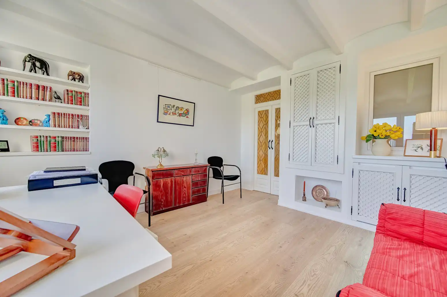 Living room of Flat for sale in  Pamplona / Iruña  with Heating and Parquet flooring
