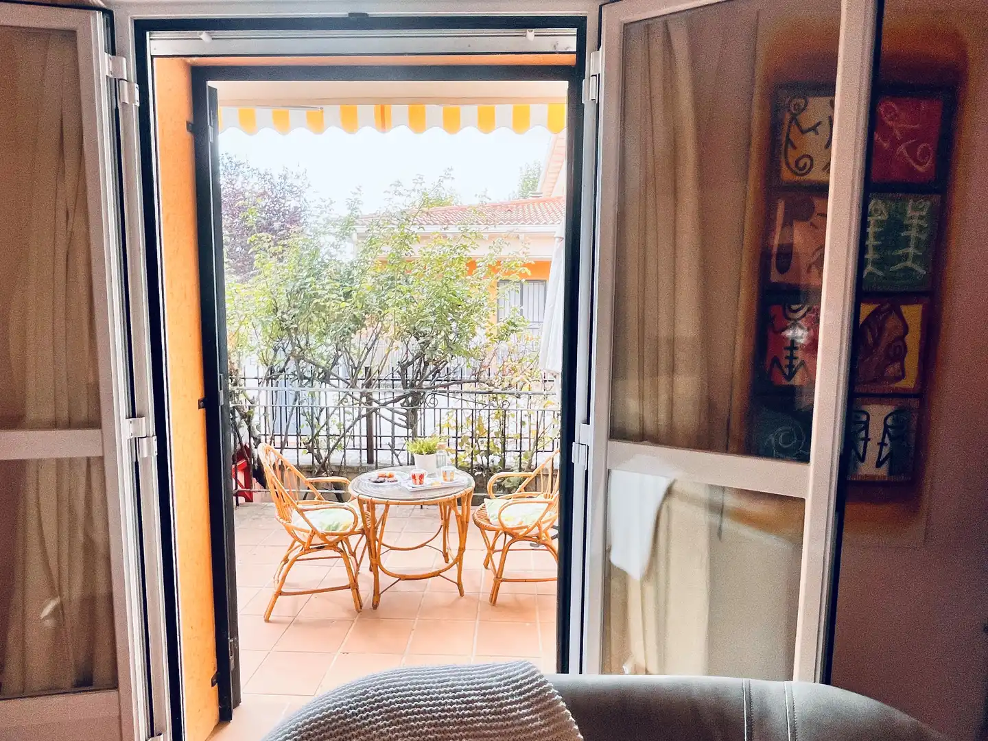 Terraza de Casa adosada en venta en Herradón de Pinares con Calefacción