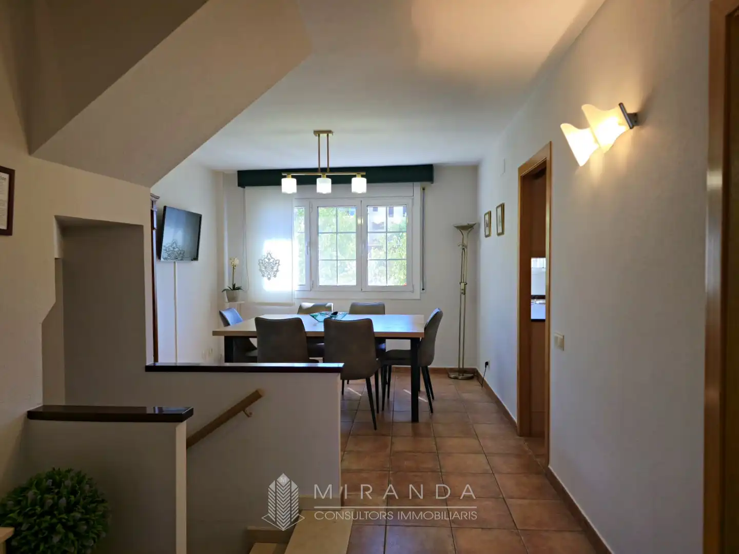 Comedor de Casa adosada en venta en Granollers con Aire acondicionado, Calefacción y Jardín privado