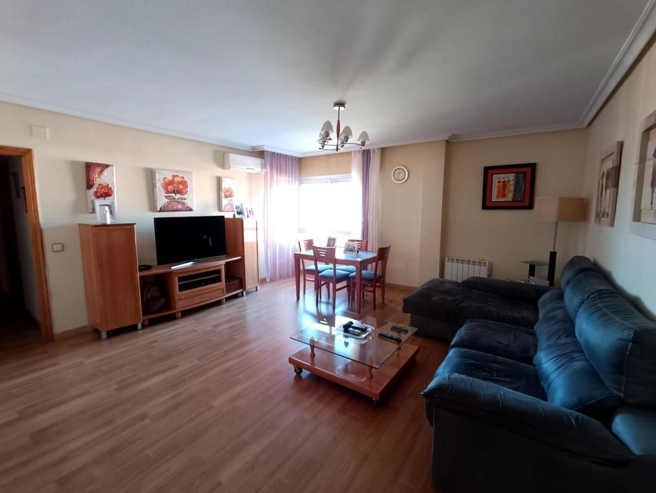 Sala de estar de Piso en venta en Plasencia con Aire acondicionado y Terraza