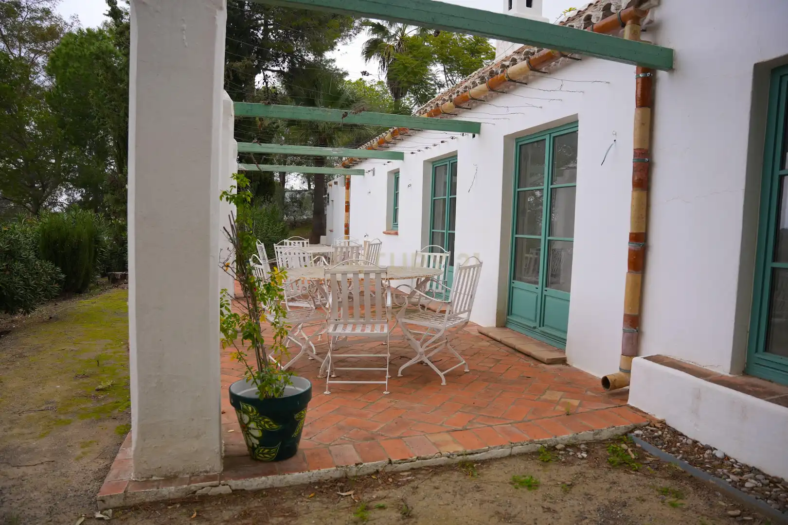 Terraza de Casa o chalet en venta en Alhaurín El Grande con Jardín privado, Trastero y Piscina