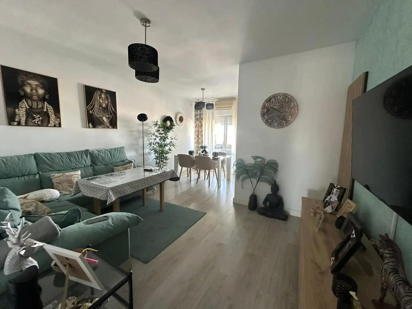 Sala de estar de Piso en venta en Don Benito con Aire acondicionado y Terraza