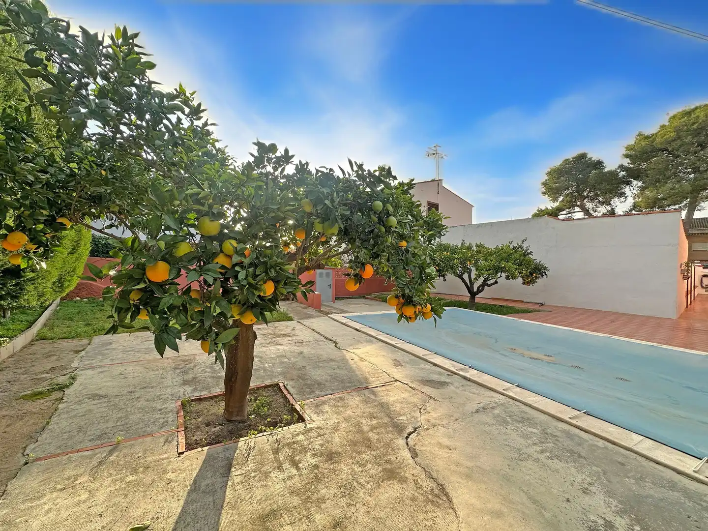 Jardín de Casa o chalet en venta en Paterna con Aire acondicionado, Jardín privado y Terraza