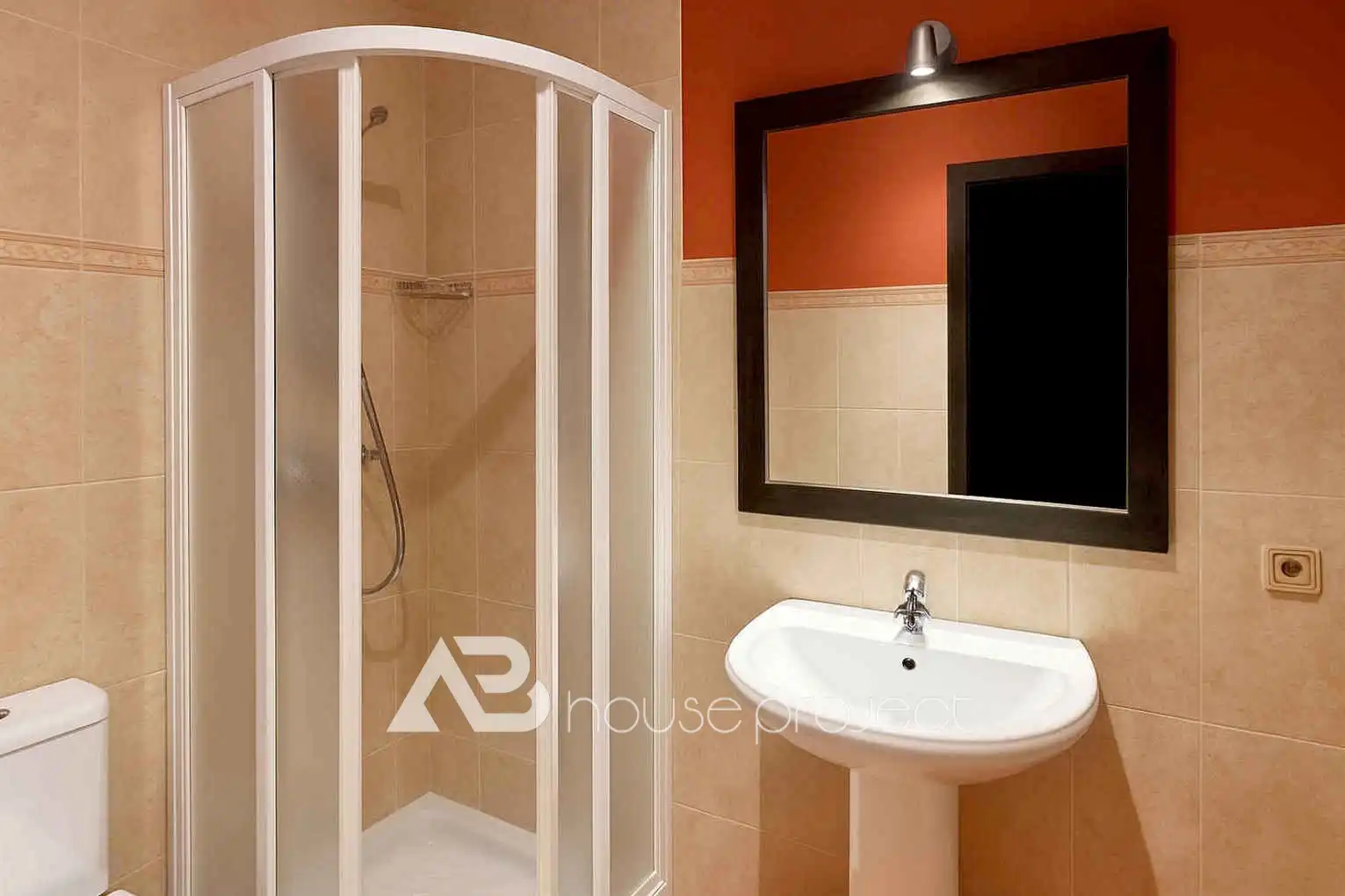 Baño de Casa o chalet en venta en Monterroso con Aire acondicionado, Jardín privado y Terraza
