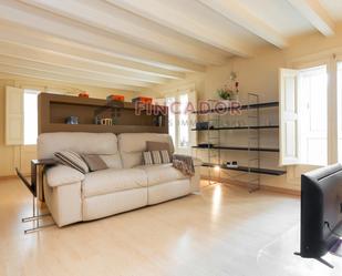 Living room of Loft for sale in  Barcelona Capital  with Heating, Parquet flooring and Furnished
