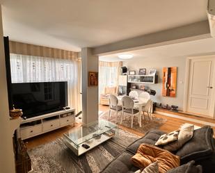 Living room of Flat to rent in A Coruña Capital   with Air Conditioner, Heating and Parquet flooring