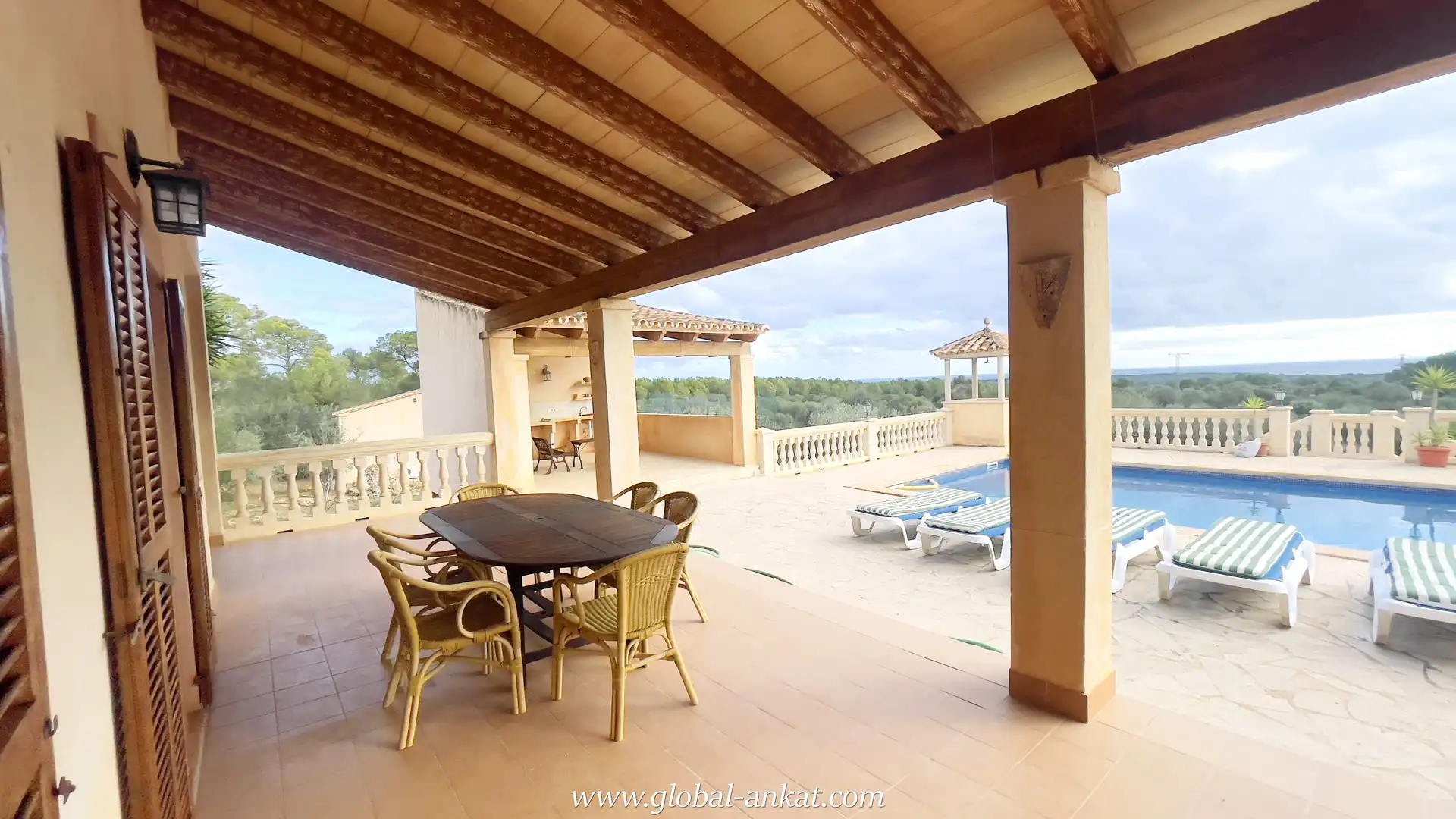 Casa rustica con terrazza in affitto a Portocolom, imagen 14