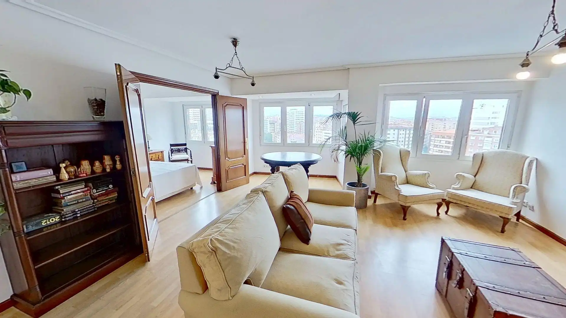 Living room of Flat for sale in Gijón 
