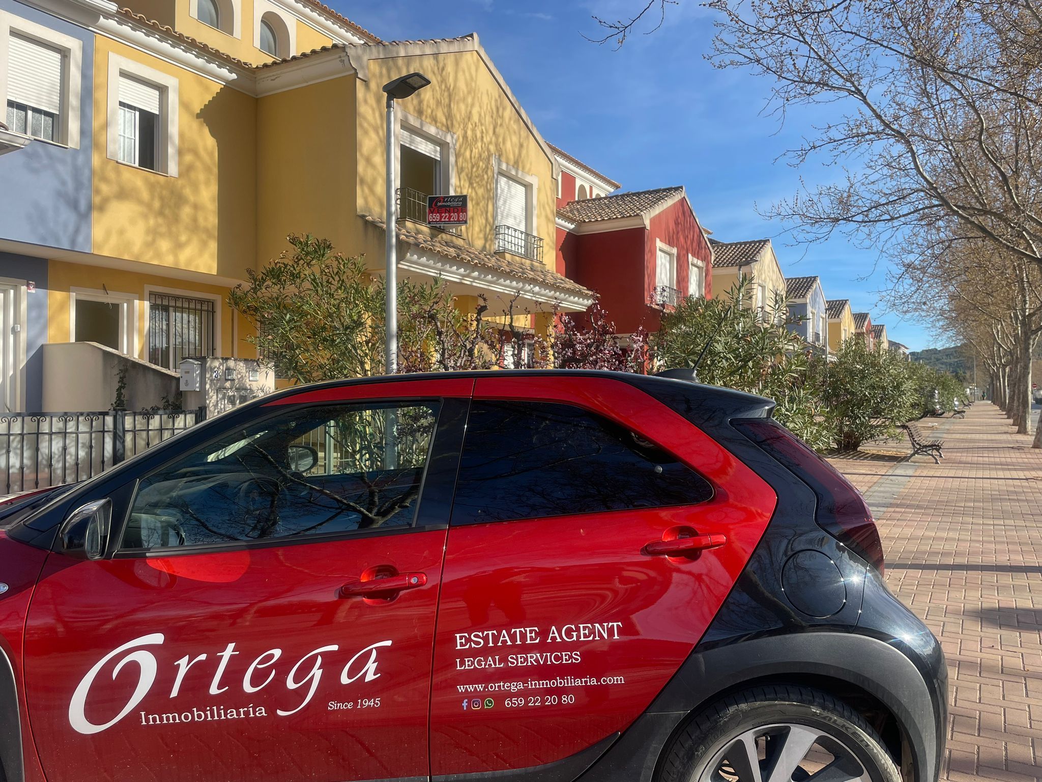 Exterior view of House or chalet for sale in Bullas  with Air Conditioner, Private garden and Terrace