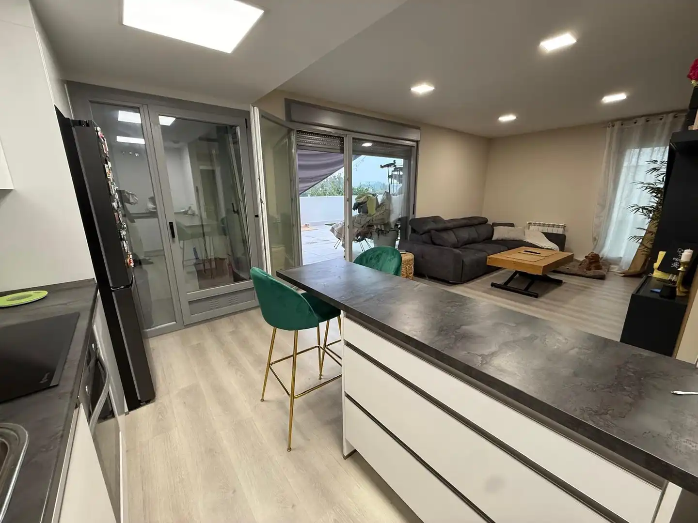 Cocina de Apartamento en venta en Badajoz con Terraza