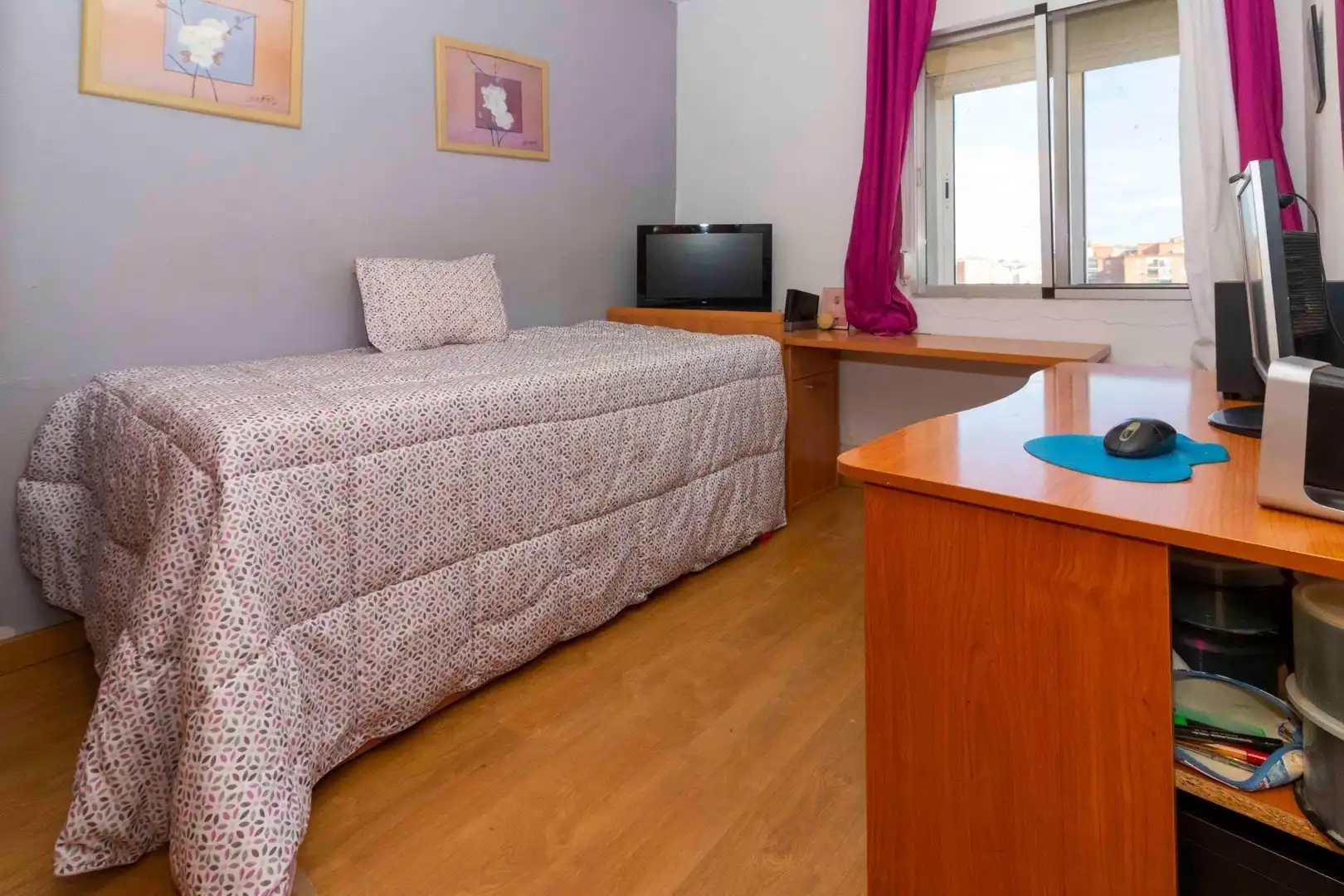 Schlafzimmer von Wohnung zum Verkauf in Badajoz mit Klimaanlage, Heizung und Terrasse