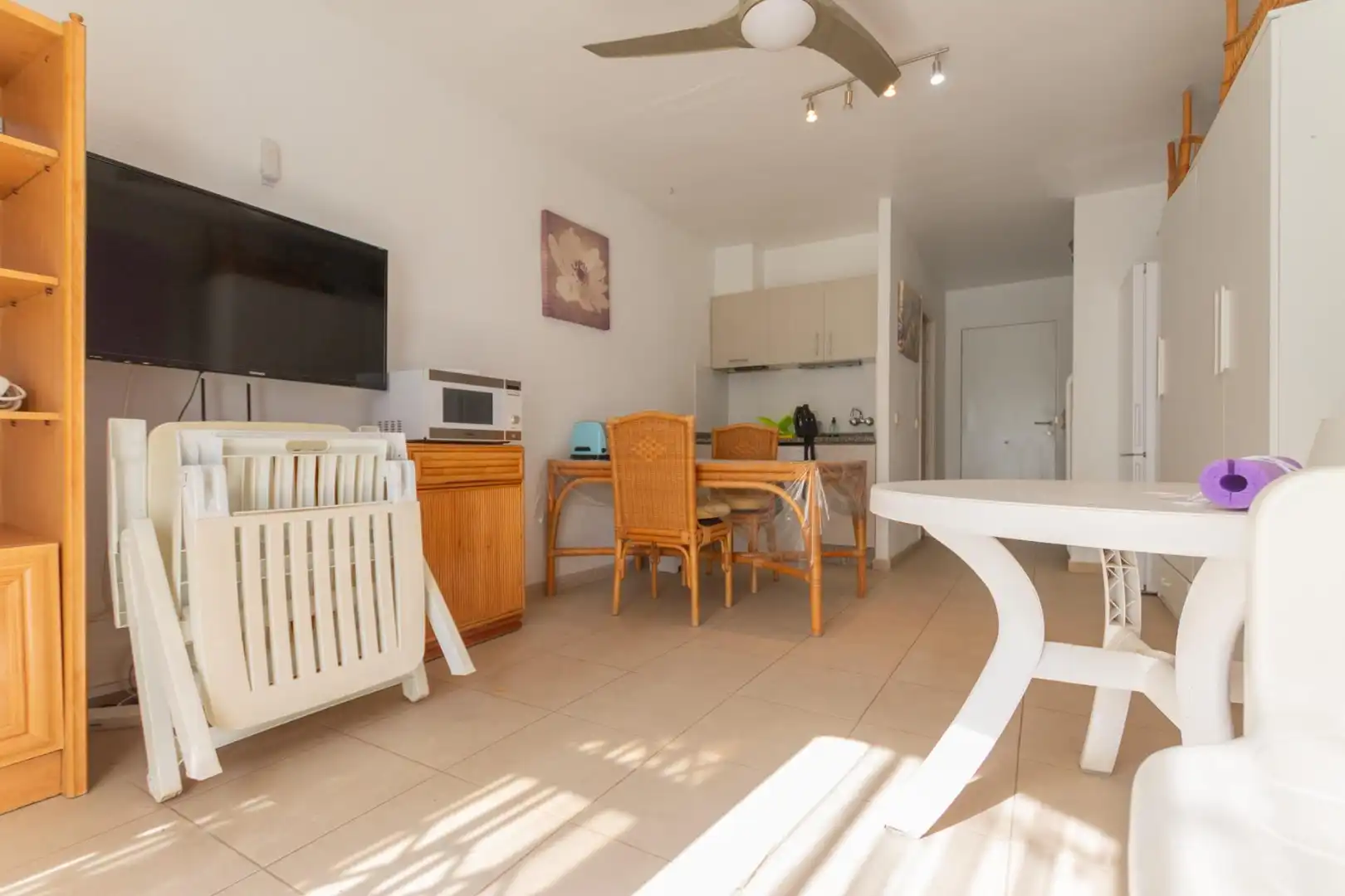 Living room of Houses for sale in Vera  with Private garden, Terrace and Furnished