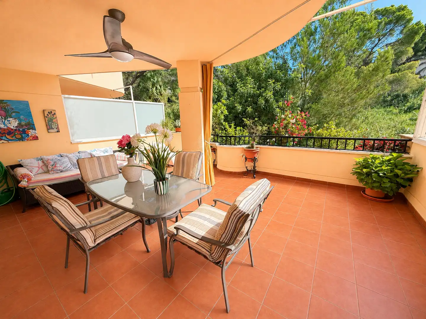 Terrace of Apartments for rent in Altea  with Air Conditioner, Heating and Terrace