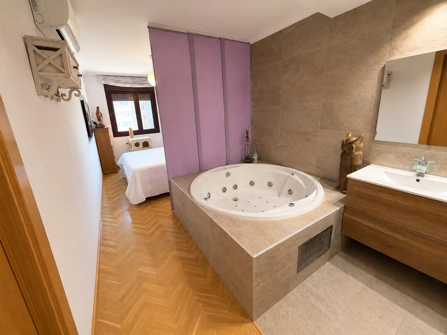 Bedroom of Flat for sale in Alcorcón  with Air Conditioner, Heating and Parquet flooring