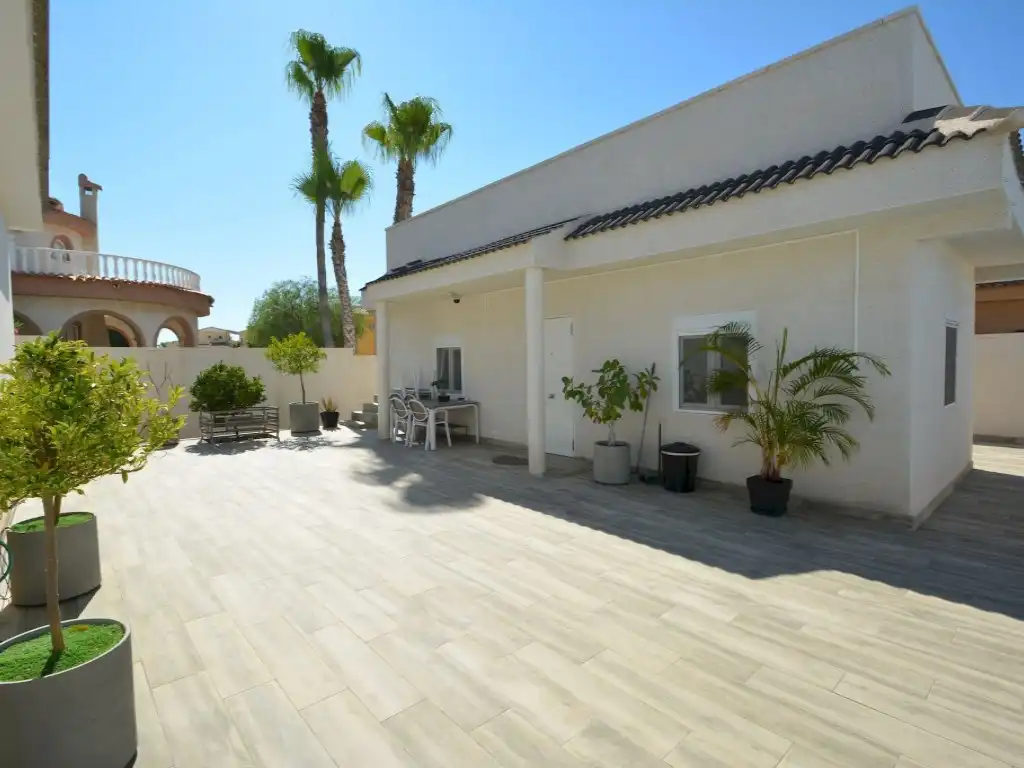 Terraza de Casa o chalet en venta en Rojales con Aire acondicionado, Jardín privado y Terraza