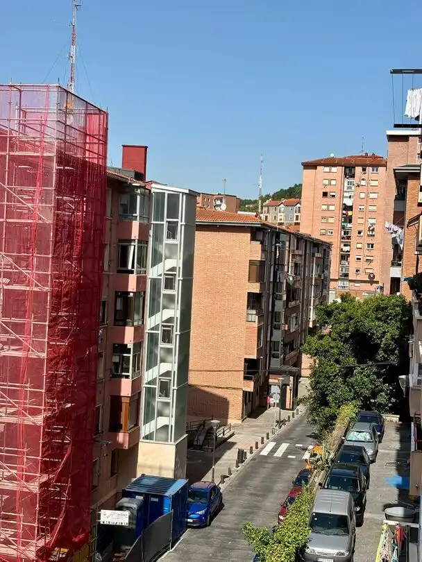 Exterior view of Flat for sale in Bilbao   with Heating and Furnished