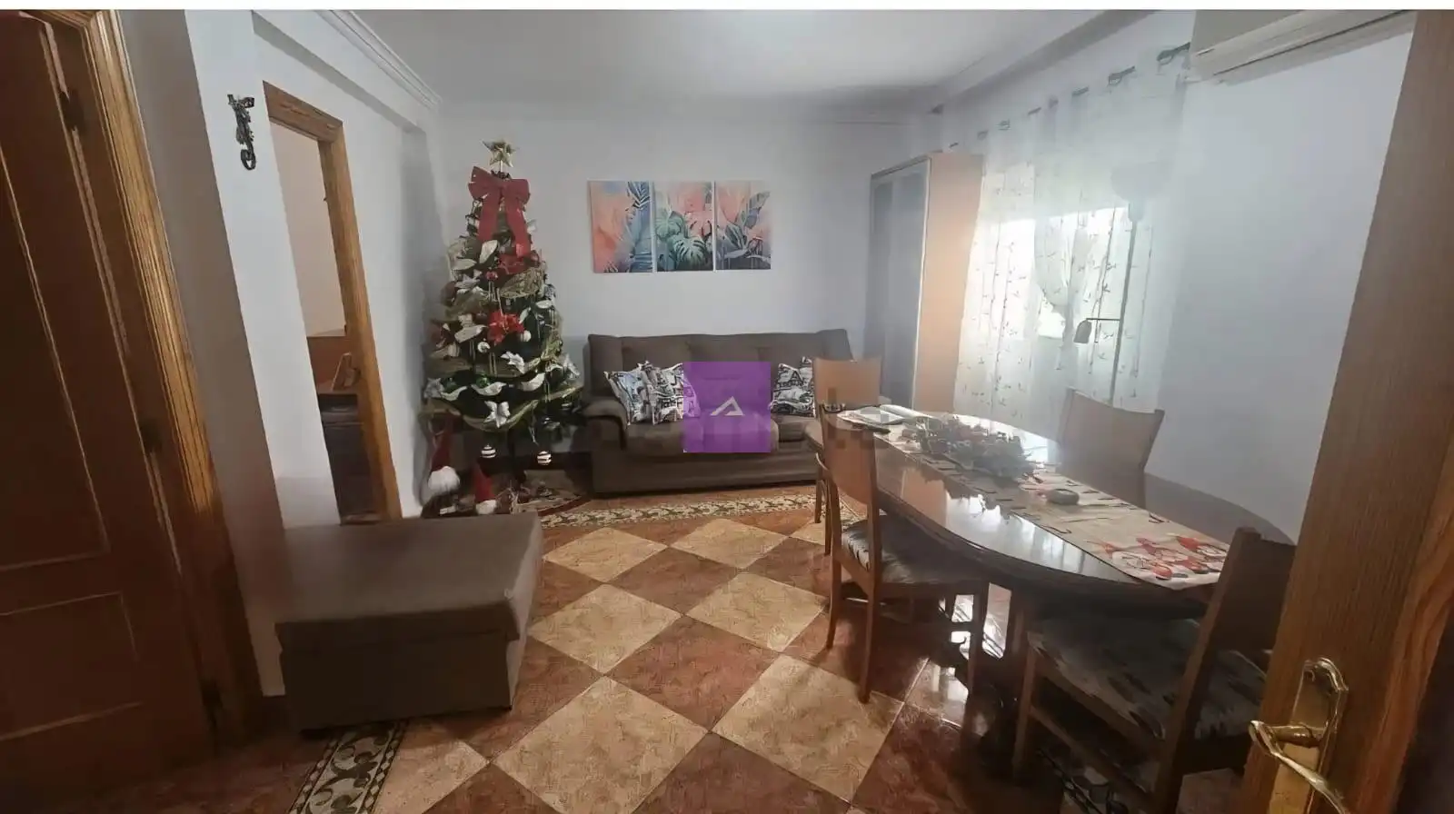 Sala d'estar de Pis en venda en Aldaia amb Aire condicionat i Terrassa