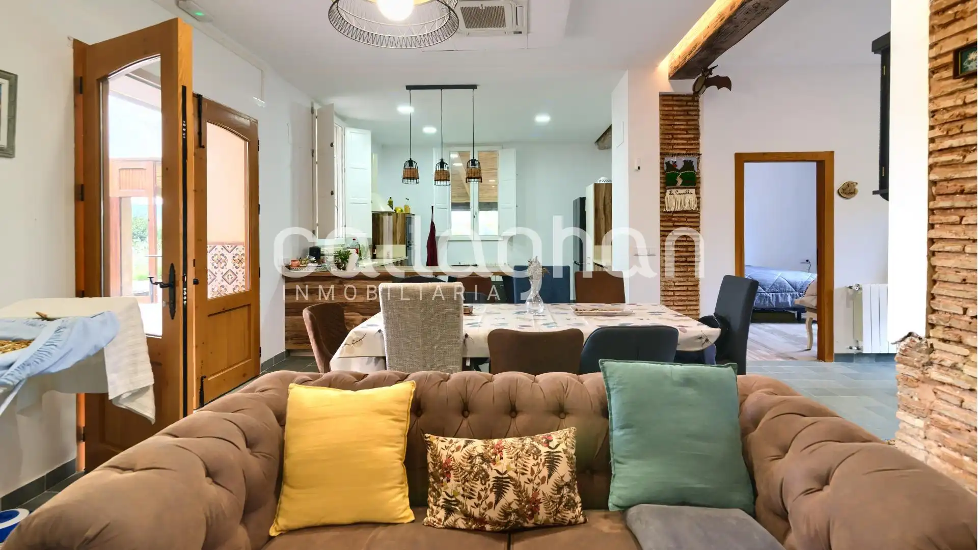 Sala de estar de Casa o chalet en venta en Alzira con Calefacción, Jardín privado y Terraza