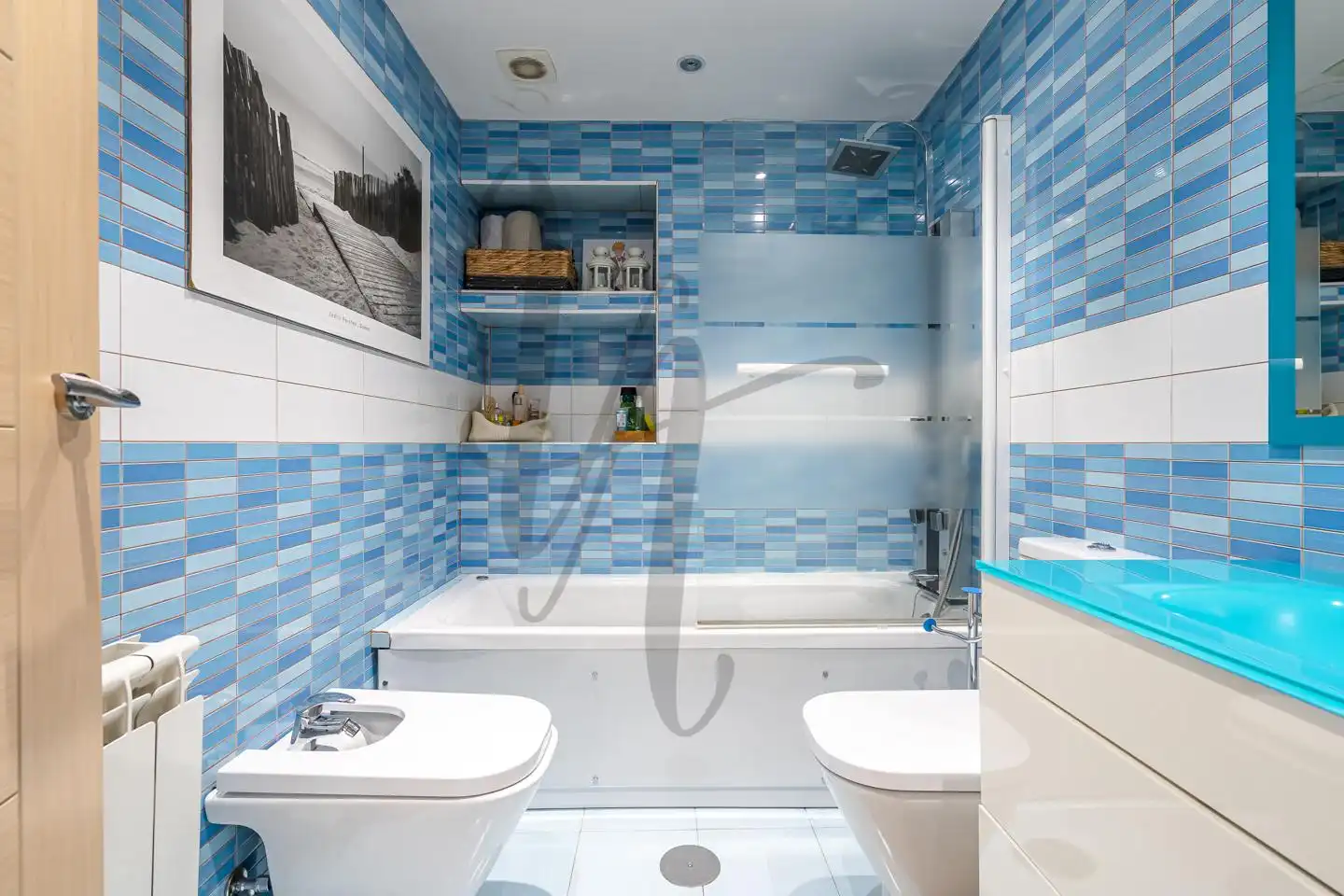 Badezimmer von Erdgeschoss zur Miete in San Sebastián de los Reyes mit Heizung