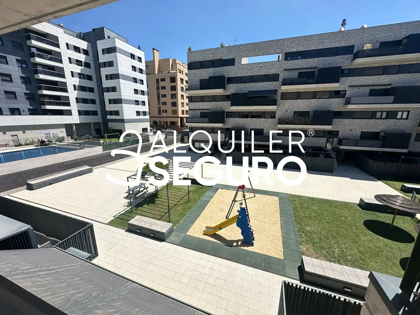 Vista exterior de Pis de lloguer en Madrid amb Aire condicionat, Calefacció i Terrassa