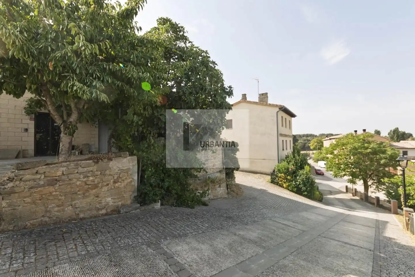 Vista exterior de Casa o xalet en venda en Olóriz / Oloritz amb Aire condicionat, Calefacció i Jardí privat