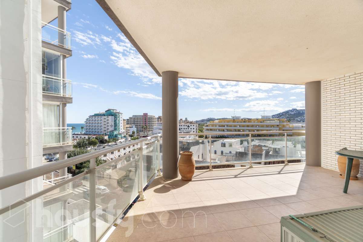Terrace of Flat for sale in Peñíscola / Peníscola  with Terrace, Furnished and Community pool
