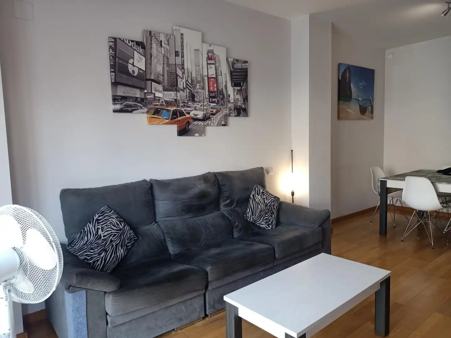 Sala de estar de Piso en venta en Mollet del Vallès con Aire acondicionado, Calefacción y Parquet
