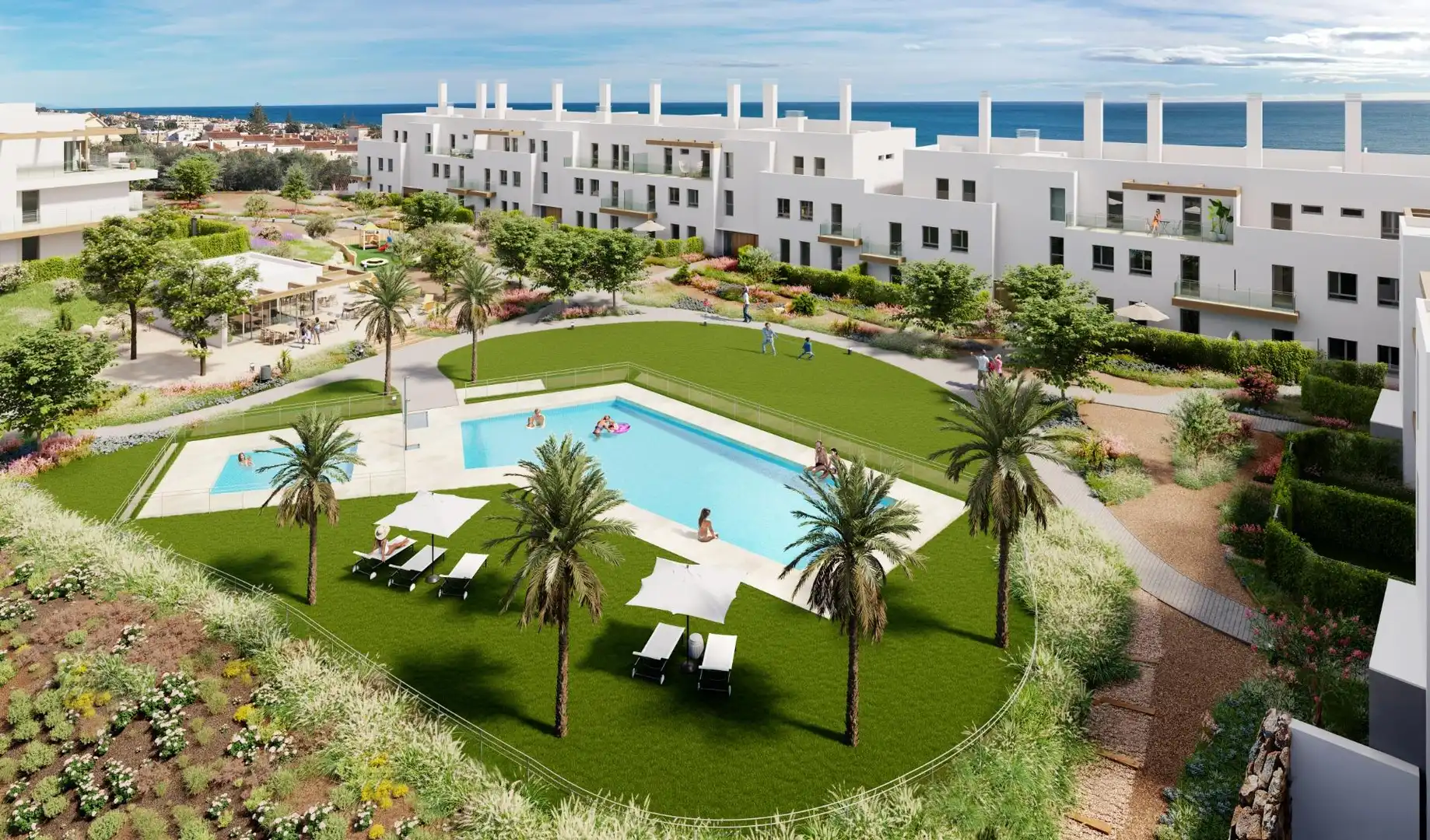Exterior view of Ground floor for sale in Rincón de la Victoria  with Air Conditioner, Heating and Private garden