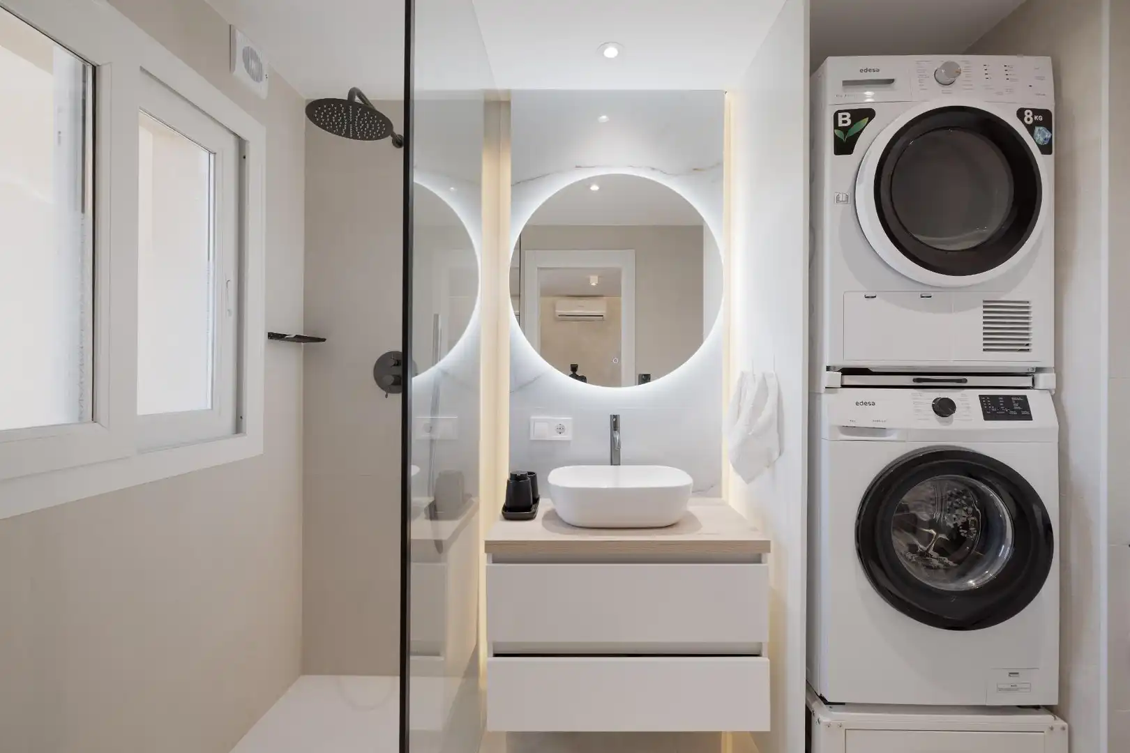 Badezimmer von Wohnung zum Verkauf in Mijas mit Privatgarten und Gemeinschaftspool