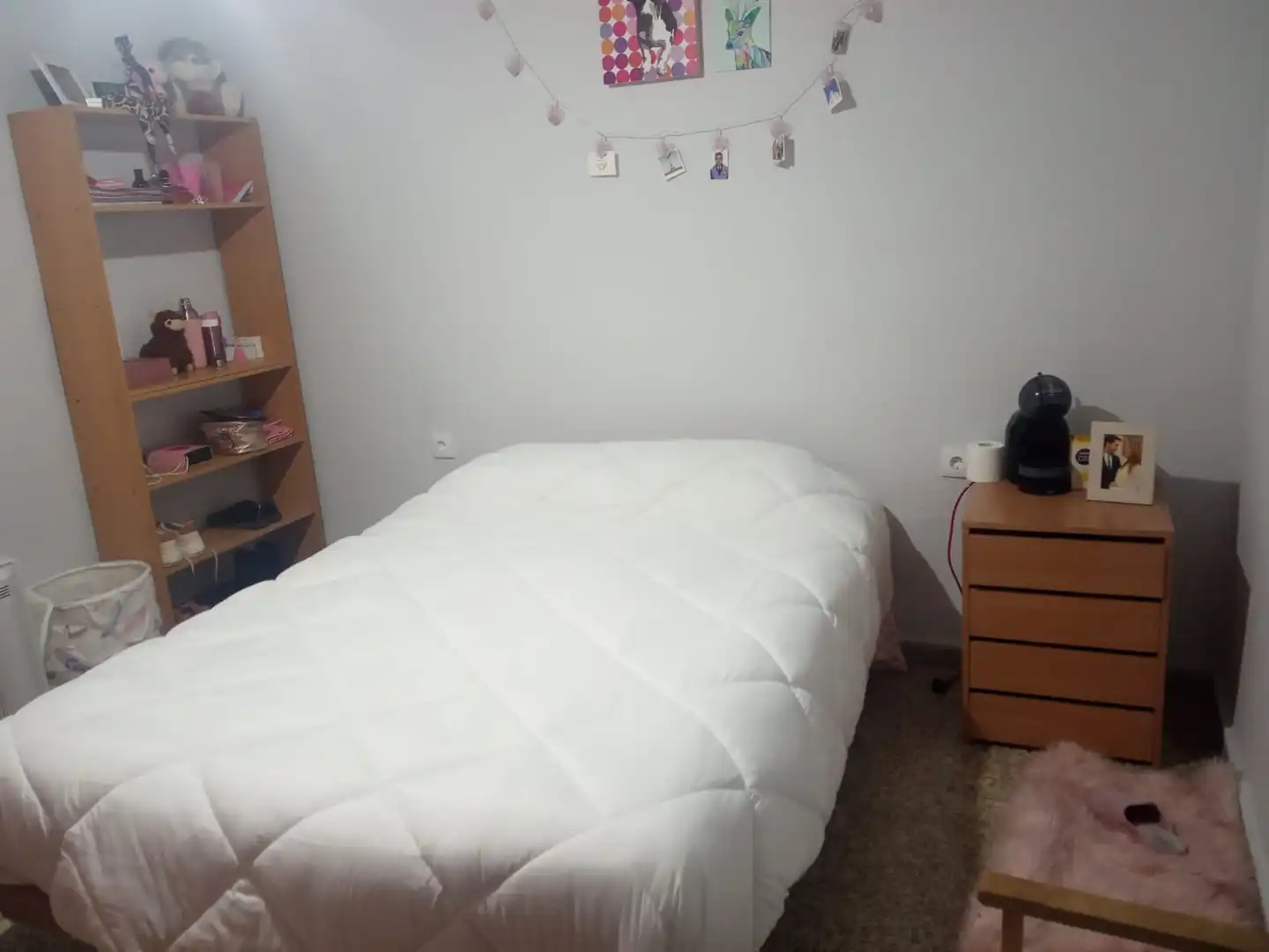 Schlafzimmer von Wohnung zur Miete in Jaén mit Klimaanlage, Heizung und Möbliert