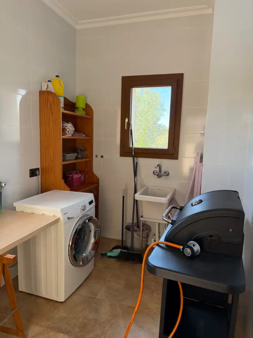 Cocina de Finca rústica de alquiler en Manacor con Aire acondicionado, Calefacción y Jardín privado