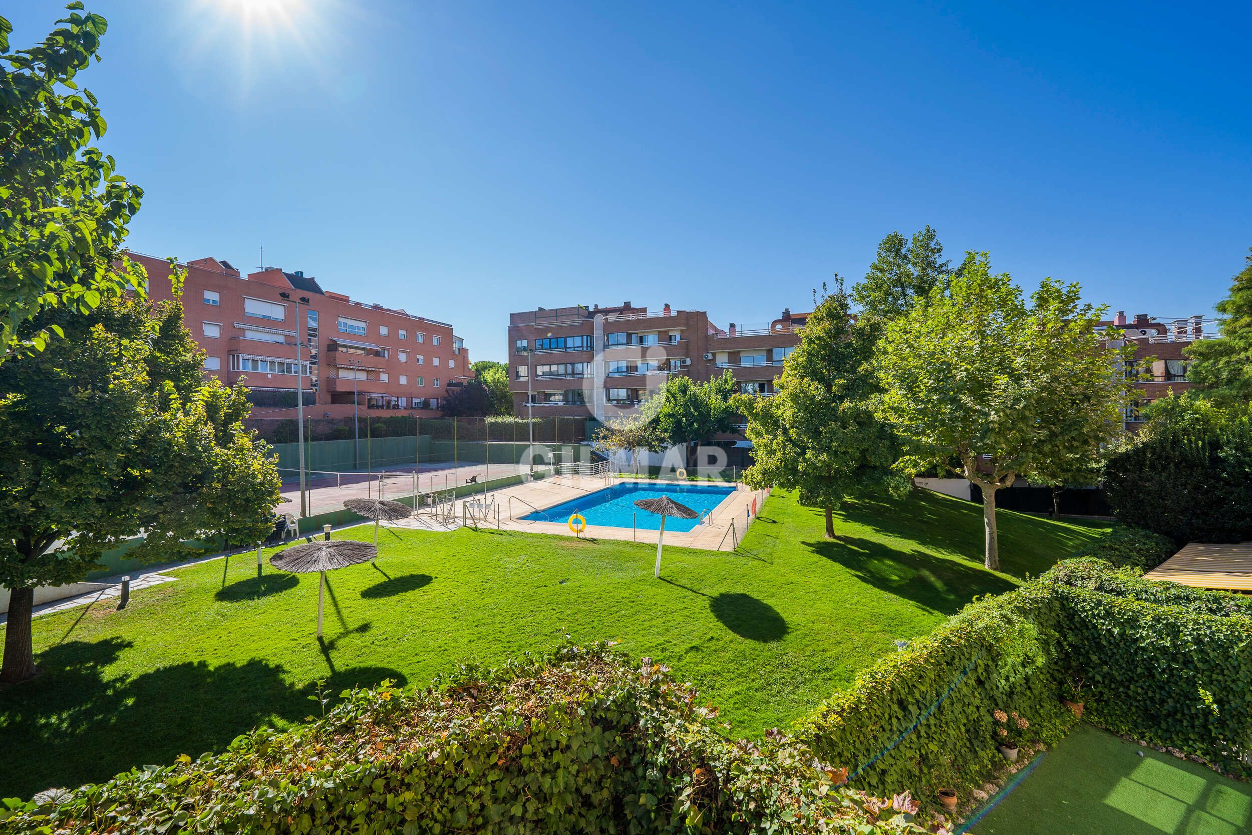 Garden of Flat for sale in Pozuelo de Alarcón  with Terrace and Swimming Pool