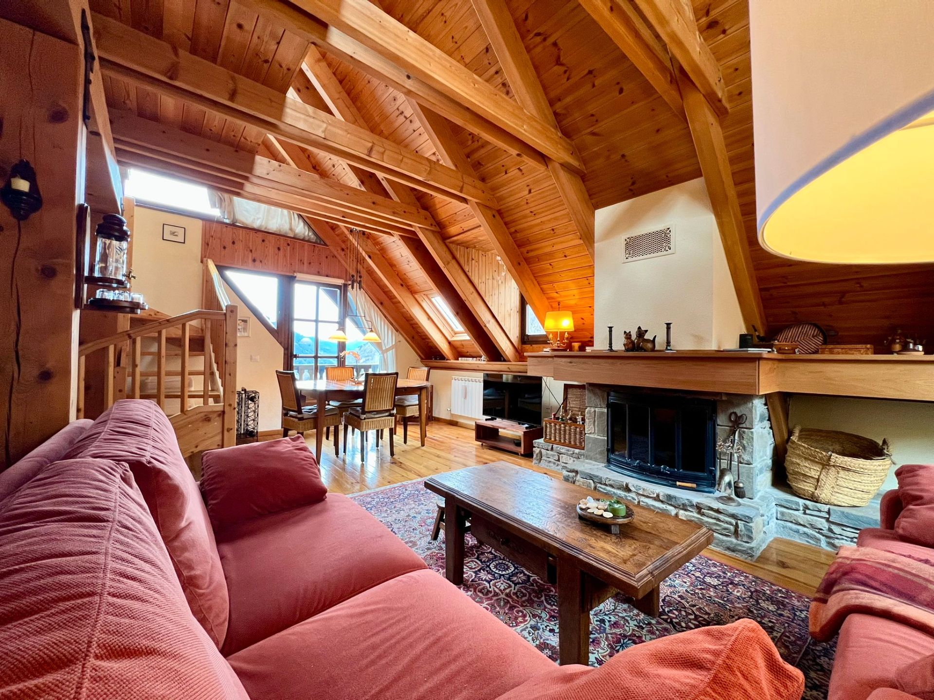 Sala de estar de Dúplex en venta en Naut Aran con Calefacción, Amueblado y Horno