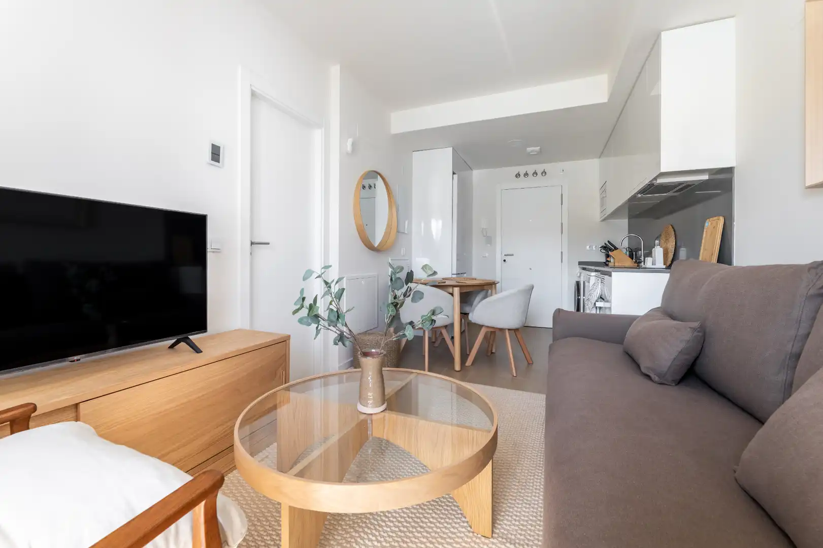 Living room of Apartments for rent in Madrid  with Air Conditioner, Heating and Terrace