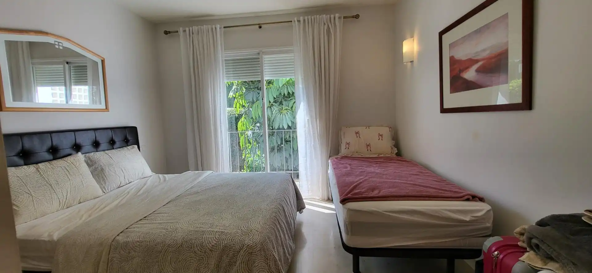 Bedroom of Apartments for rent in Benahavís  with Air Conditioner, Heating and Private garden