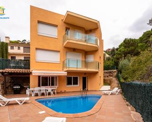 Piscina de Casa o xalet de lloguer en Lloret de Mar amb Terrassa, Piscina i Balcó