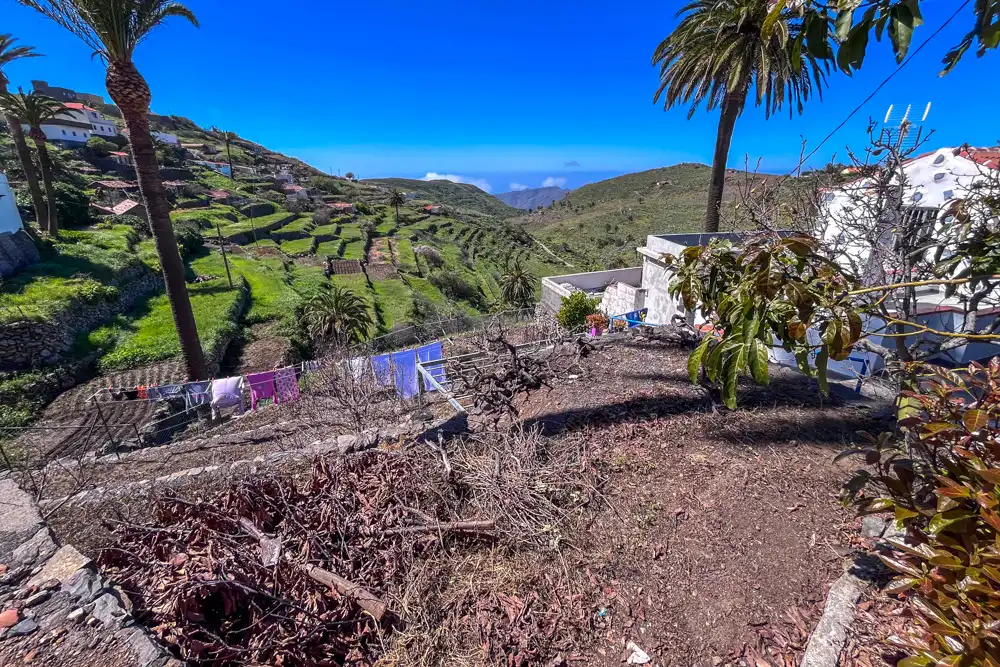 Vista exterior de Finca rústica en venta en Vallehermoso con Terraza