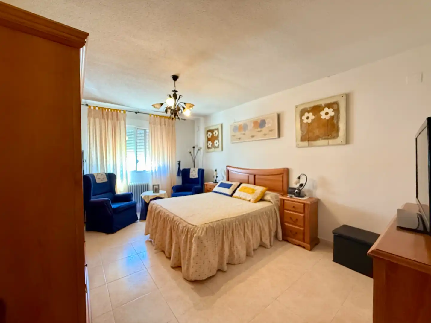 Bedroom of Detached homes for sale in Ciudad Real  with Air Conditioner, Heating and Private garden