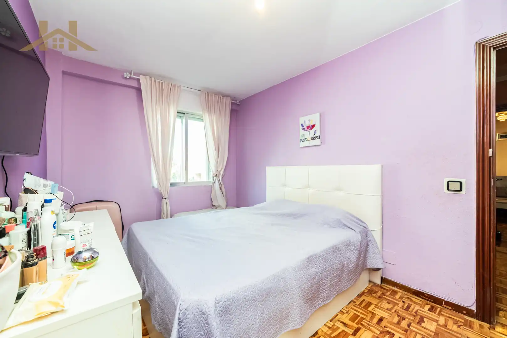 Bedroom of Flat for sale in Móstoles  with Heating and Terrace