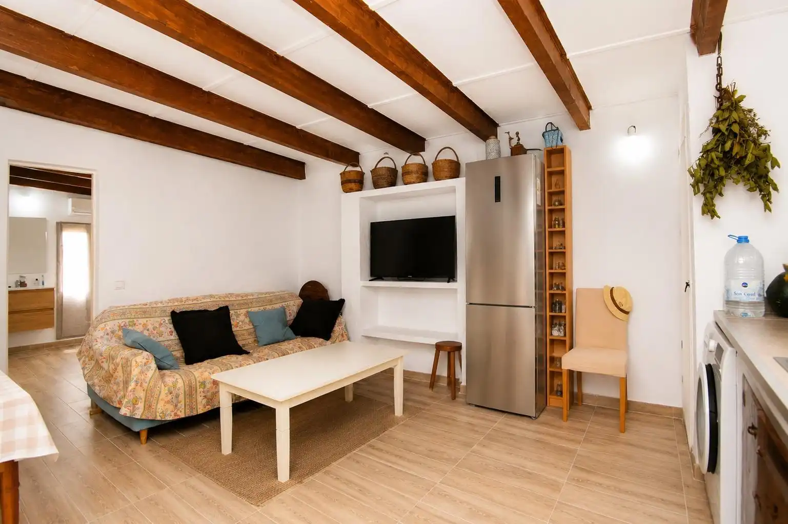 Sala d'estar de Finca rústica en venda en Sa Pobla amb Terrassa