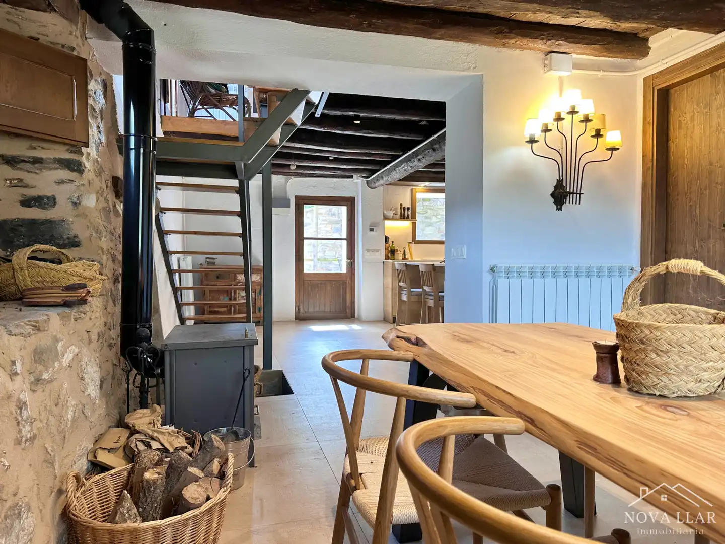 Comedor de Casa o chalet en venta en Ribes de Freser con Calefacción, Jardín privado y Terraza