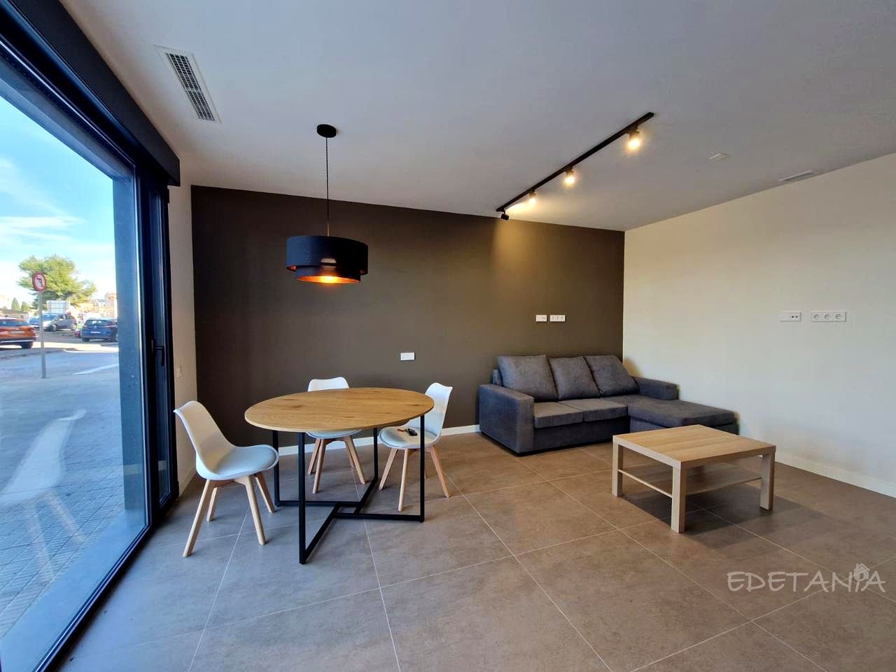 Living room of Planta baja to rent in Vinalesa  with Air Conditioner, Furnished and Internet