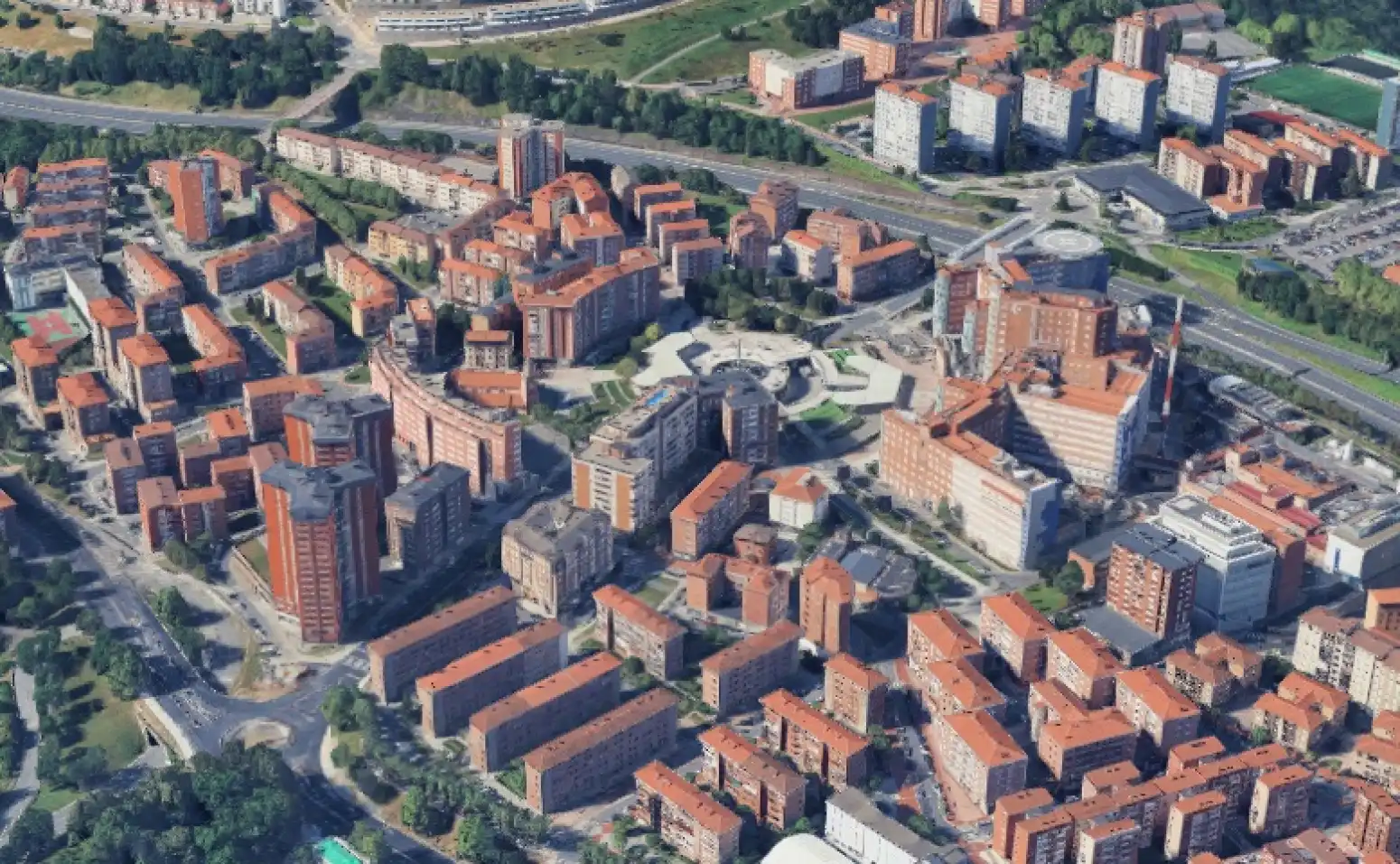 Vista exterior de Pis en venda en Barakaldo  amb Calefacció i Parquet