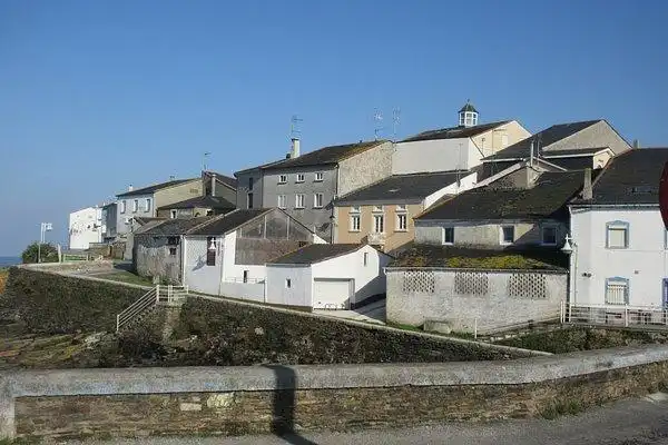 Vista exterior de Casa adosada en venta en Ribadeo