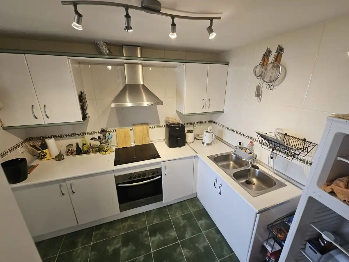 Cocina de Apartamento en venta en Mijas con Aire acondicionado, Calefacción y Terraza