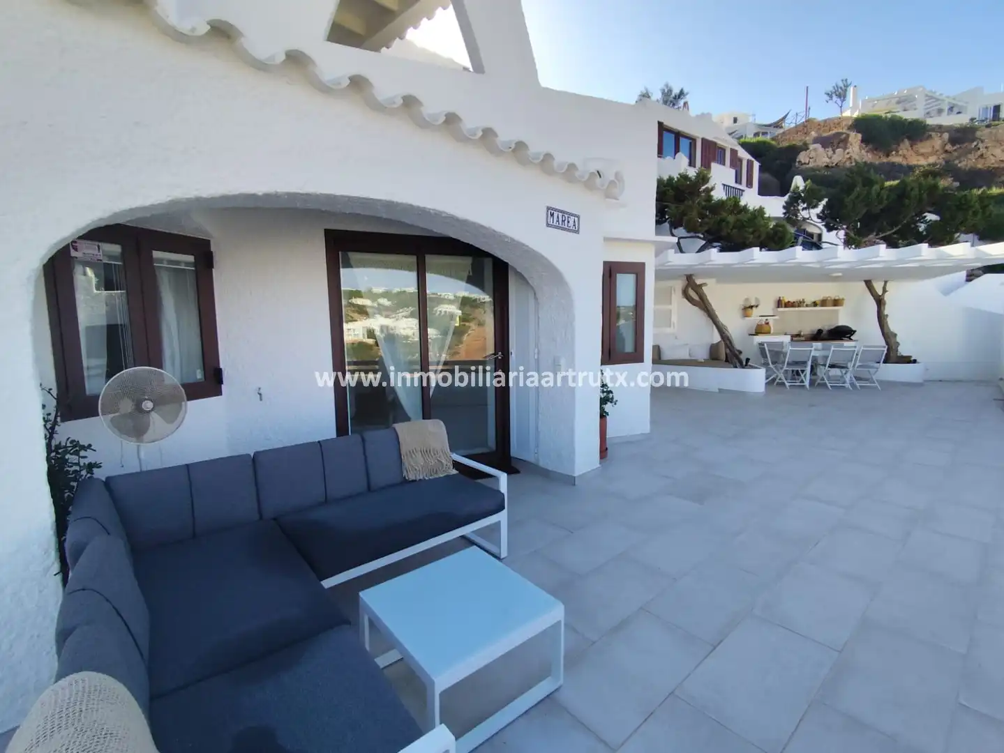 Terrasse von Wohnungen zum Verkauf in Ciutadella de Menorca mit Klimaanlage, Terrasse und Abstellraum