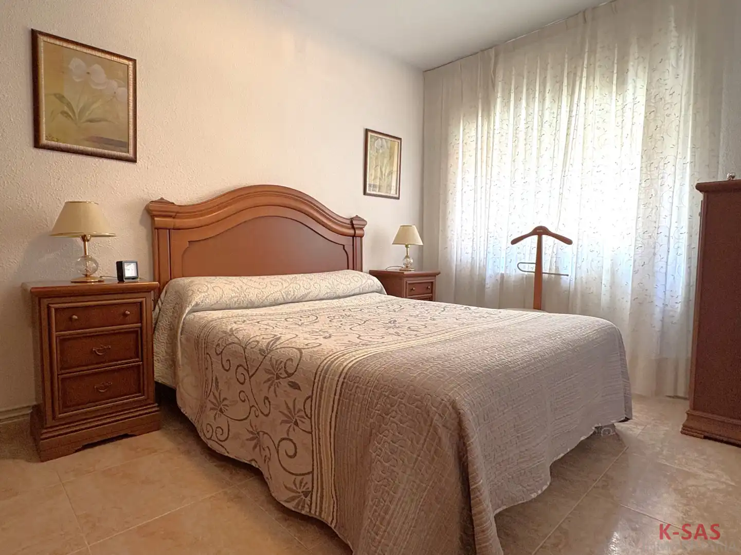 Bedroom of Flat for sale in Esplugues de Llobregat  with Heating, Furnished and Oven